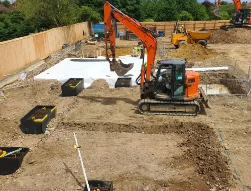 Groundworks and foundations for stable, properly prepared construction sites