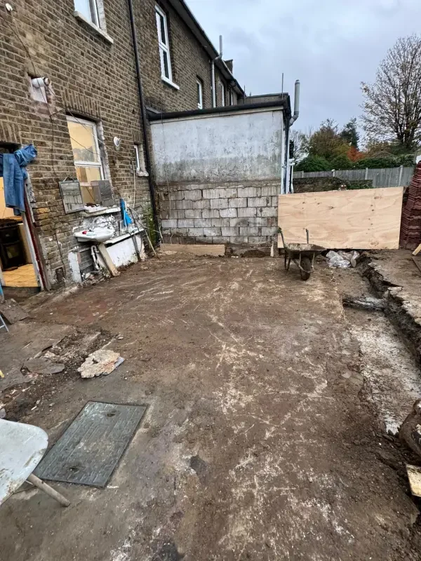 JDP Construction LTD 33 Site preparation and groundworks for residential new build construction in London